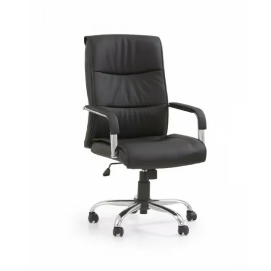 Scaun Hamilton, confort premium, funcție multiblock, piele ecologică, 60x70x102-111 cm, negru picture - 2