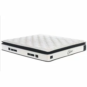 Saltea Calipso, Arcuri Bonnel, Spumă HD, 180x200 cm, Negru