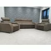 Set relax canapea extensibilă cu fotolii 3+1+1, design clasic, tapițerie moale, spațiu depozitare, culoare personalizată picture - 1