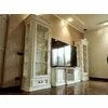 Set comodă și 2 vitrine Sonia, lemn masiv și MDF, spațiu depozitare generos, 182x61x64 cm, alb picture - 2