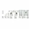Set Cuier Idento, 5 Piese Funcționale, PAL Laminat și MDF, Dimensiuni Variabile, Alb Alpin picture - 8