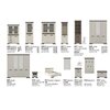 Set Dormitor Marsel Alb Frasin picture - 2