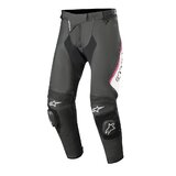 Pantaloni de piele Alpinestars STELLA MISSILE V2 Black/White/Pink