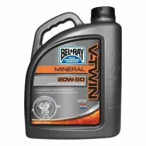 Ulei BEL-RAY V-TWIN Mineral 4T Engine Oil 20w50 4L