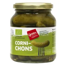 Castraveti murati cornison bio 330g Green Organics