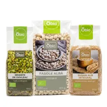 Pachet Satietate si Echilibru bio - Trio seminte si leguminoase Obio