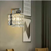 Aplica de perete crom cu abajur cristal Glamour Rea APP543-1W picture - 4