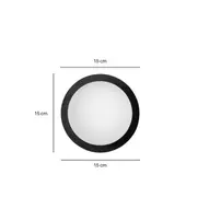 Aplica Emibig Minerva K1 negru picture - 4