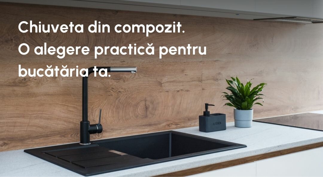 Curățarea chiuvetei din compozit