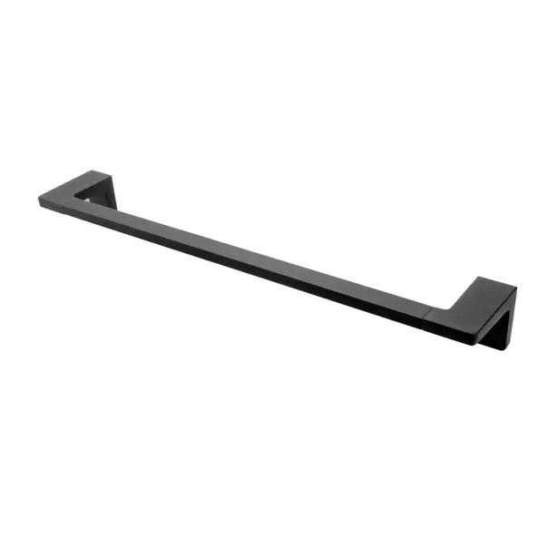 Bara portprosop FDesign Piazza 45 cm negru mat