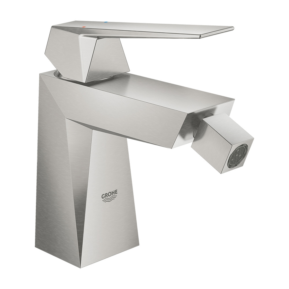 Baterie bideu Grohe Allure Brilliant M monocomanda crom periat Supersteel Allure