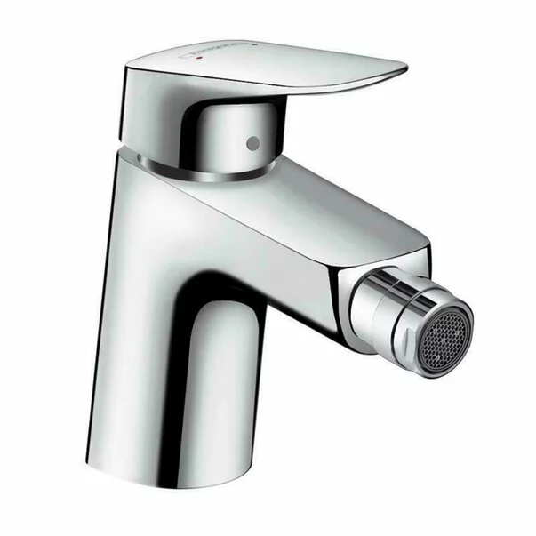 Baterie bideu Hansgrohe Logis 70 monocomanda crom lucios