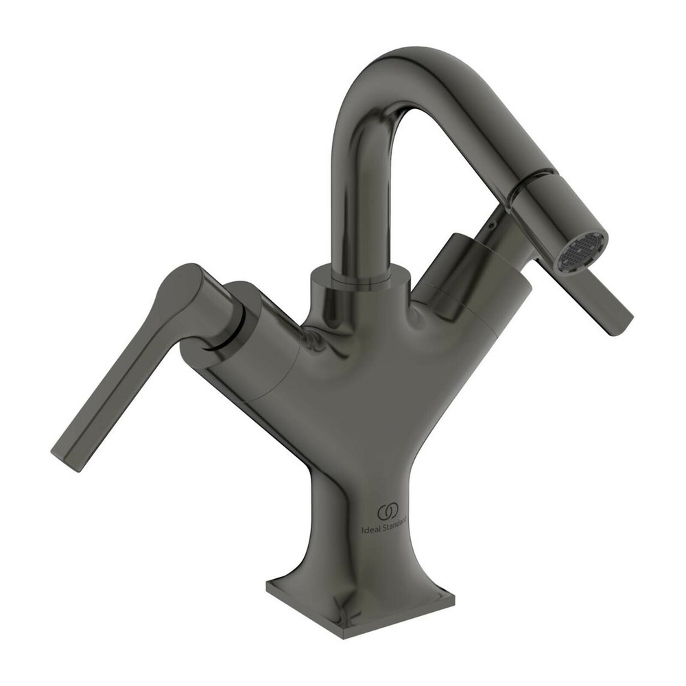 Baterie bideu Ideal Standard Atelier Joy Neo gri Magnetic Grey dubla comanda Atelier