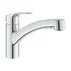 Baterie bucatarie cu dus extractibil Grohe Eurosmart New crom picture - 2