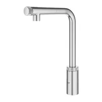 Baterie bucatarie cu dus extractibil Grohe Minta SmartControl crom periat Supersteel picture - 3