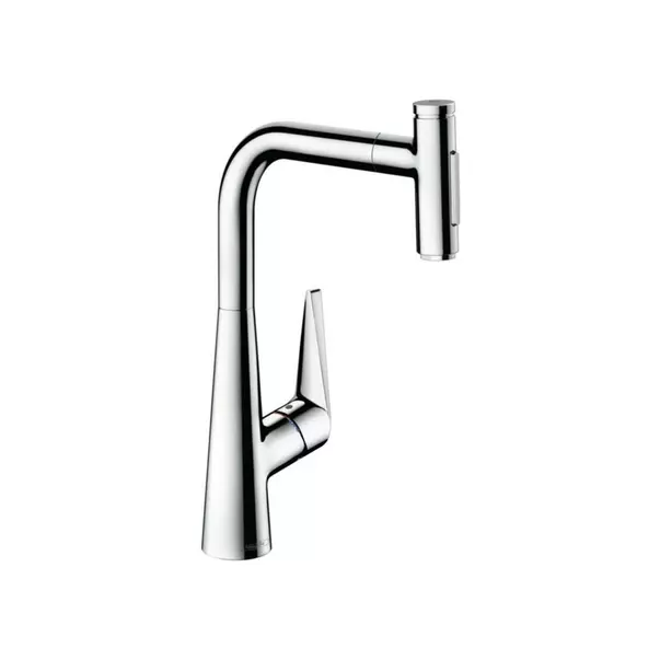 Baterie bucatarie cu dus extractibil Hansgrohe Talis M51 300 cu 2 jeturi