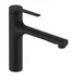 Baterie bucatarie cu dus extractibil Hansgrohe Zesis M33 160 negru mat 2 tipuri de jet picture - 1