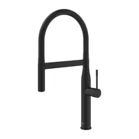 Baterie bucatarie cu pipa flexibila Grohe Essence negru mat Phantom Black picture - 4