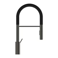 Baterie bucatarie cu pipa flexibila semi-profesionala Ideal Standard Gusto 142 gri - negru picture - 2