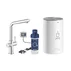 Baterie bucatarie Grohe Red Duo crom pipa tip L si boiler marimea M picture - 1