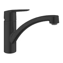 Baterie bucatarie Grohe Start monocomanda negru mat