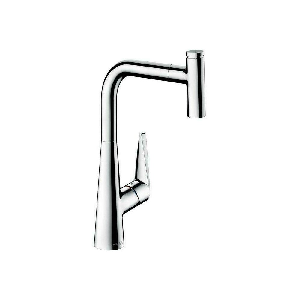 Baterie bucatarie Hansgrohe Talis Select S 300 cu dus extractibil Hansgrohe imagine 2022