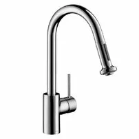 Baterie bucatarie Hansgrohe Variarc cu dus extractibil