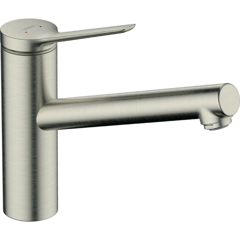 Baterie bucatarie monocomanda crom periat Hansgrohe Zesis M33 150 cu 1 jet presiune joasă apa caldă hansgrohe