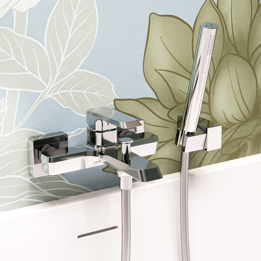 Baterie cada – dus FDesign Brina monocomanda crom lucios Baie