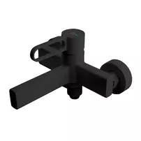 Baterie cada - dus FDesign Zaffiro monocomanda negru mat