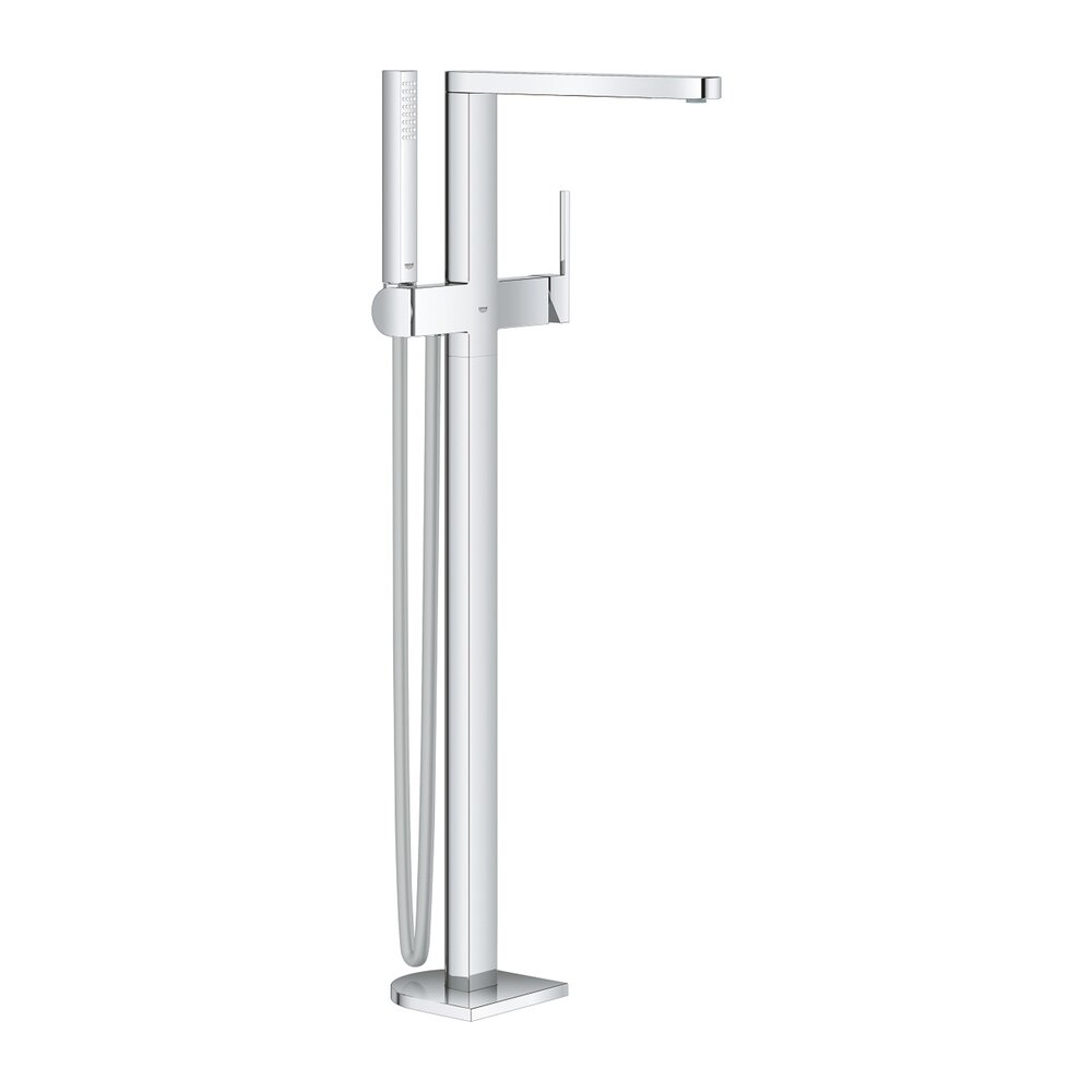 Baterie cada - dus freestanding Grohe Plus crom lucios
