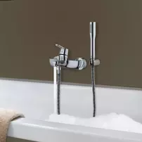 Baterie cada - dus Grohe Get monocomanda crom lucios picture - 3