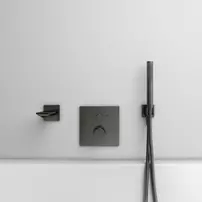 Baterie cada - dus incastrata Ideal Standard Ceratherm C100 gri Magnetic Grey fara corp ingropat picture - 6