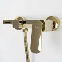 Baterie cada - dus Rea Berg monocomanda auriu cu set de dus picture - 5