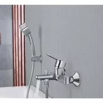 Baterie cada - dus Grohe BauEdge crom picture - 4