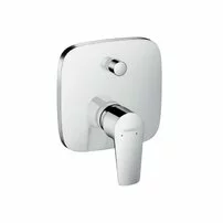 Baterie cada - dus incastrata Hansgrohe Talis E monocomanda crom lucios