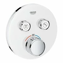 Baterie dus alba Grohe Grohtherm SmartControl termostatica