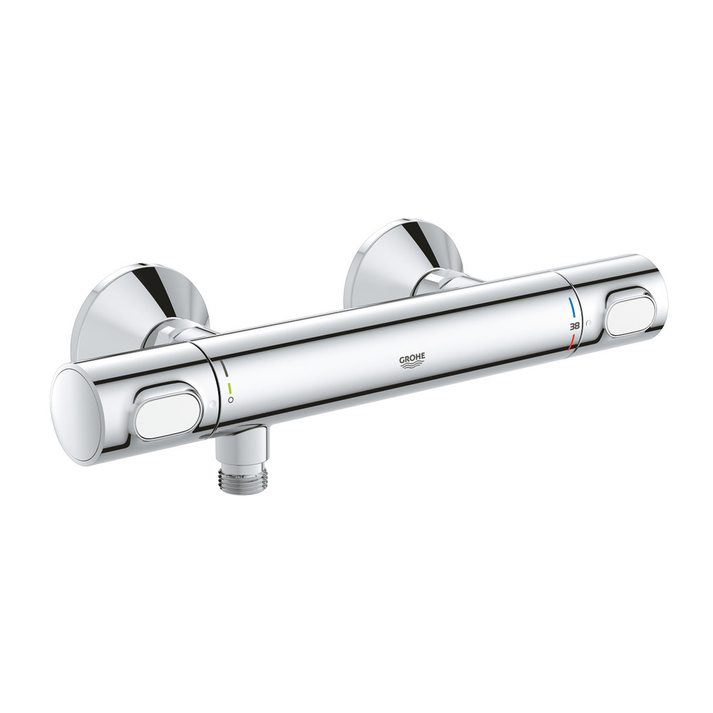 Baterie dus Grohe Precision Flow termostatata crom lucios