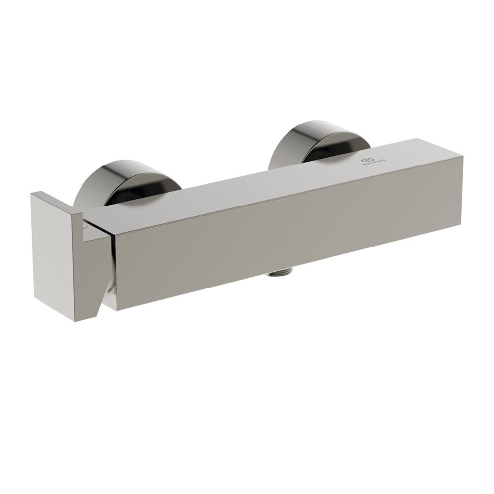 Baterie dus Ideal Standard Atelier Extra monocomanda argintiu Silver Storm