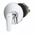 Baterie dus incastrata Grohe BauEdge New crom picture - 3