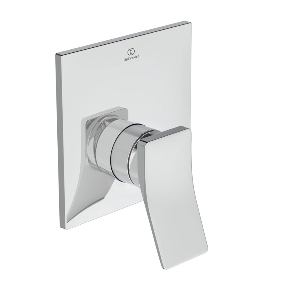 Baterie dus incastrata Ideal Standard Atelier Conca crom lucios fara corp ingropat