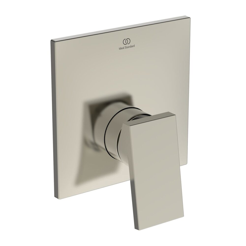 Baterie dus incastrata Ideal Standard Atelier Extra argintiu Silver Storm fara corp ingropat