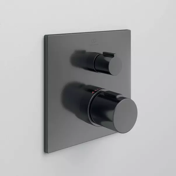 Baterie dus incastrata Ideal Standard Ceratherm C100 gri Magnetic Grey fara corp ingropat picture - 2