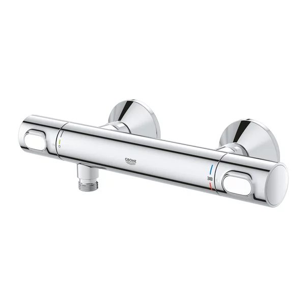 Baterie dus termostatata Grohe Grohtherm 500 crom lucios picture - 4