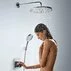 Baterie dus incastrata Hansgrohe ShowerSelect crom lucios 2 functii picture - 3