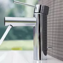 Baterie lavoar Grohe Essence S monocomanda crom lucios cu ventil picture - 2