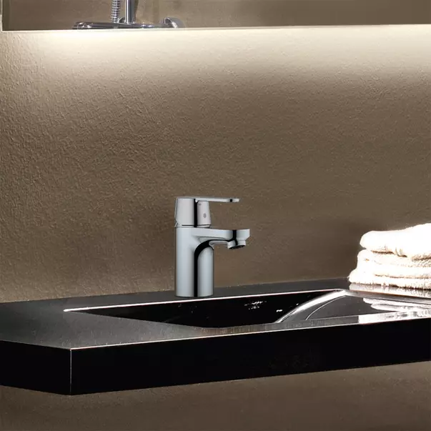 Baterie lavoar Grohe Get marimea S crom lucios cu ventil picture - 2