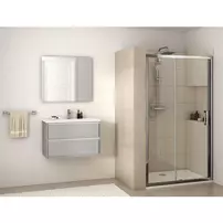 Baterie lavoar Ideal Standard Connect Air BlueStart argintiu Silver Storm monocomanda picture - 3