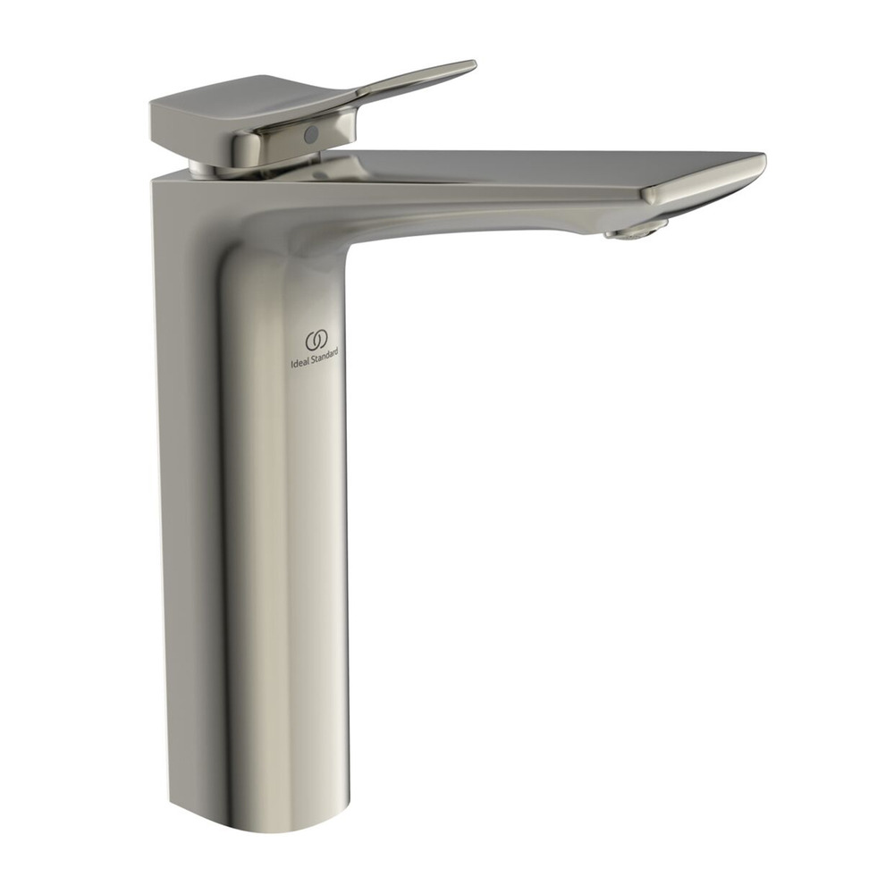Baterie lavoar inalta Ideal Standard Atelier Conca argintiu Silver Storm