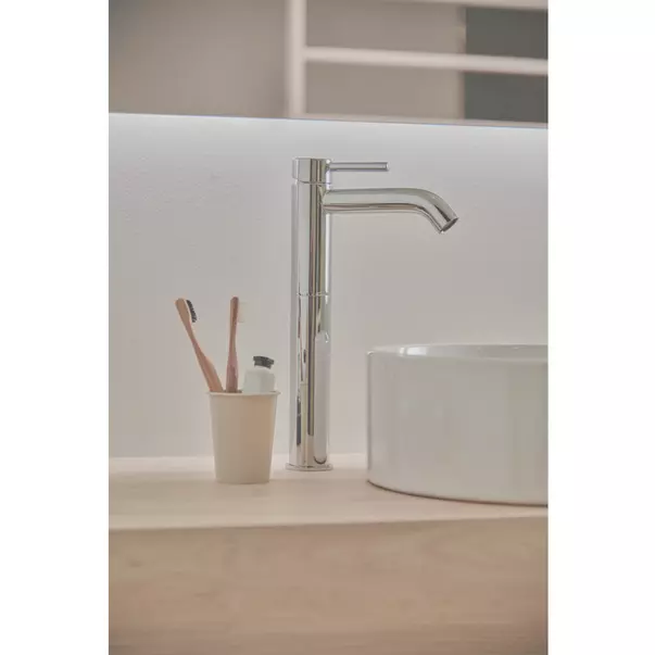 Baterie lavoar inalta Ideal Standard Ceraline cu ventil metalic Pop-Up crom lucios picture - 4